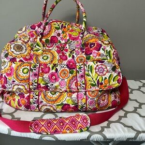 Floral Quilted Women's Bag